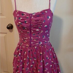 Xhilaration Pink Floral Mini Dress